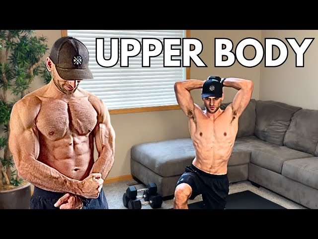 30 Min UPPER BODY Dumbbell Workout for Men/Women to Build Muscle | No Gym Needed