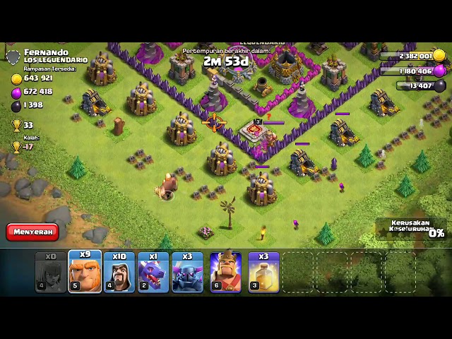 TH8 Cheapest Army ATTACK STRATEGY