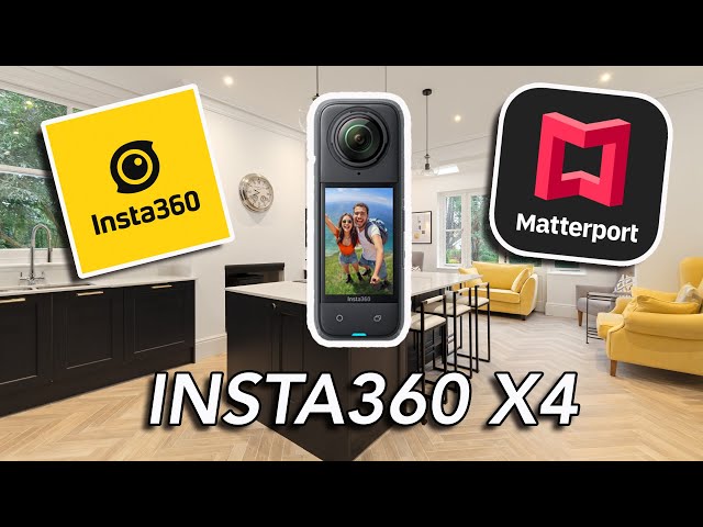 Create amazing virtual tours with the Insta360 X4 and Matterport!