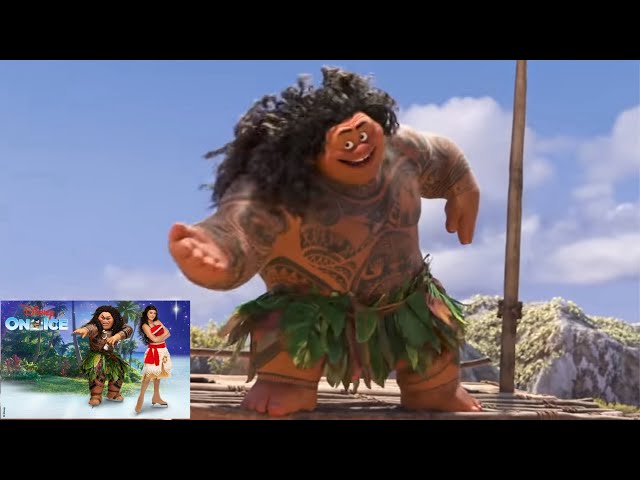 Maui (Moana)- You’re Welcome LIVE Disney On Ice #moana #disney