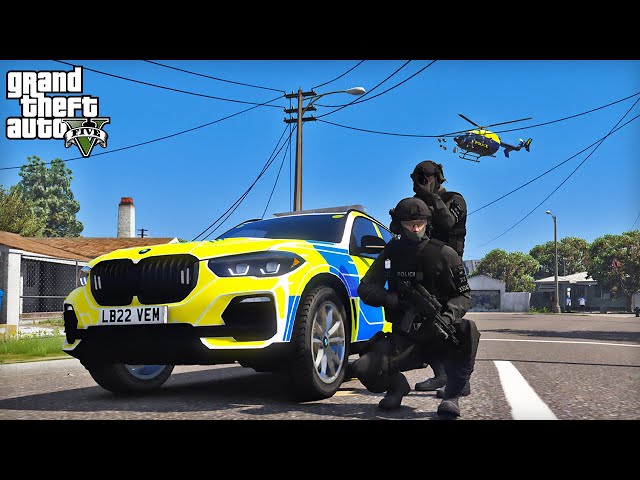 SCO19 TROJAN POLICE PATROL! | UK GTA 5 LSPDFR Mod