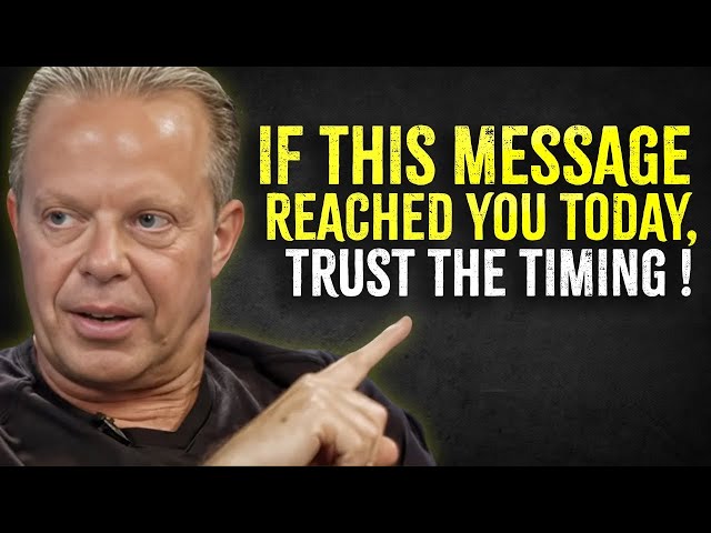 This will find YOU at the right time, ALWAYS | Joe Dispenza Motivational Speech