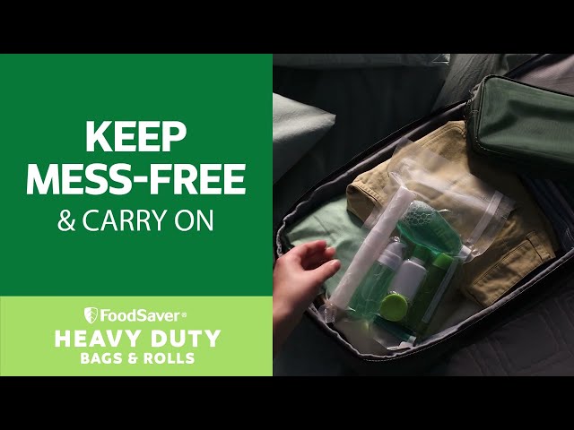 Introducing FoodSaver® Heavy Duty Bags & Rolls