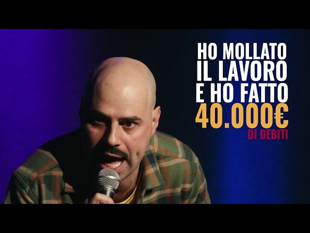 Lascio il lavoro per aprire un locale... finisce MALISSIMO 💸 #standupcomedy