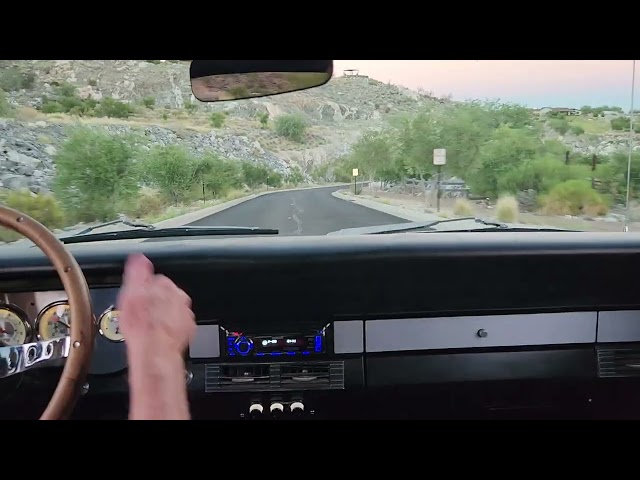 1966 Falcon In Car Driving