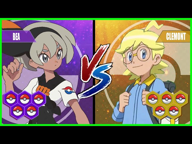 Pokémon Battle Pedia: Bea Vs Clemont