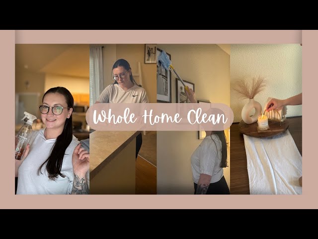 Whole Home Clean & Reset - Dusting - Fridge Restock - Bathrooms - Floors