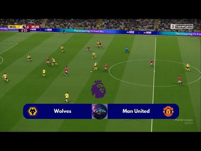 🔴Wolverhampton Wanderers vs Manchester United | English Premier League 2024/25