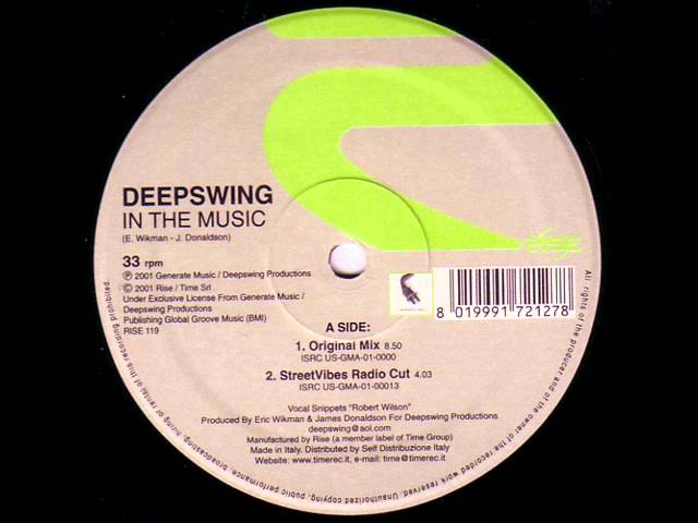 Deepswing - In The Music (Original Mix)