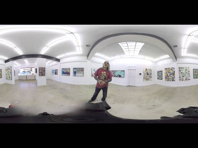 360 Video - “Old New York” Exhibit by Graffiti Legend SEEN at Buckshot Gallery