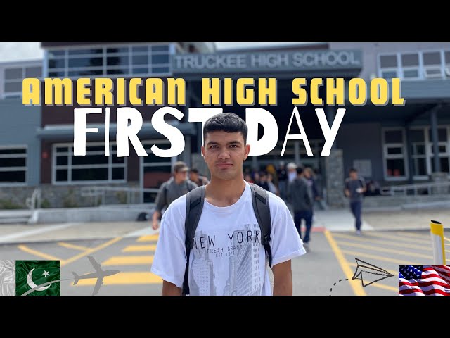 AMERICAN HIGH SCHOOL || First Day