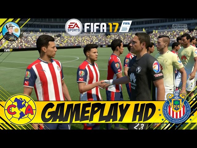 FIFA 17 America vs Chivas Guadalajara - Liga MX