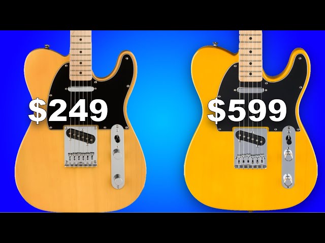 2 Telecasters Compared - Squier Affinity VS Fender Standard Series