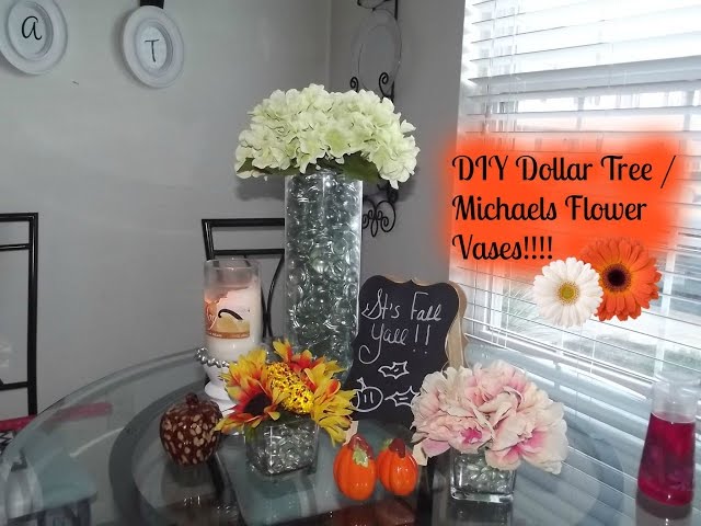 DIY Dollar Tree/ Michaels Centerpieces