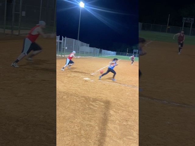 Kickball nice play 694 #kickball #sports #league #kick #espn #catch