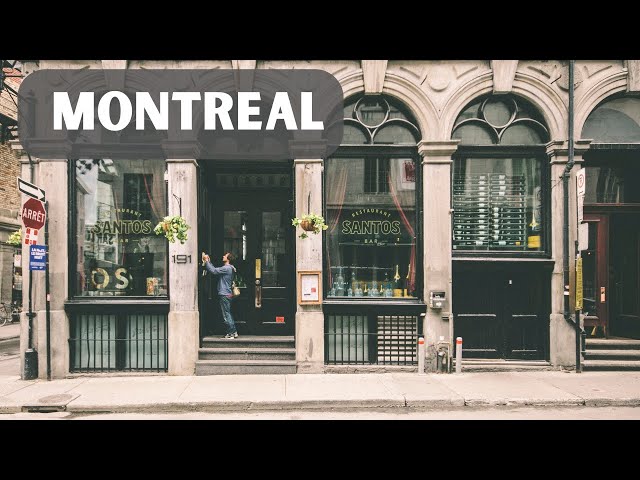 Stroll through an Old Montreal neighborhood #Walking