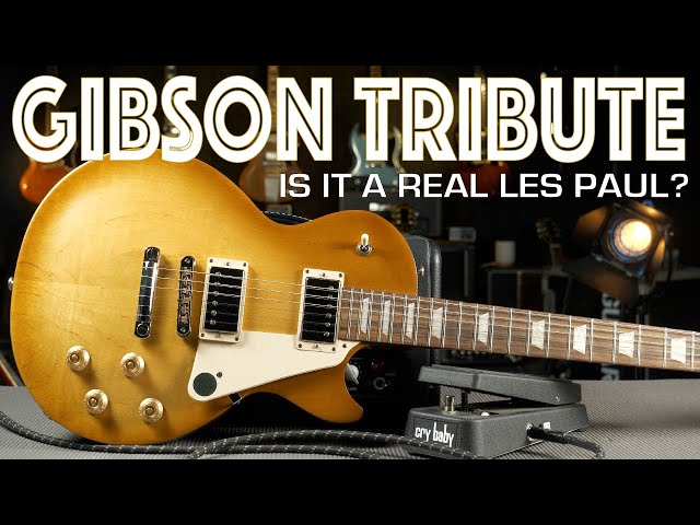 Gibson Les Paul Tribute - Guitar Review - Is this an Authentic Les Paul?