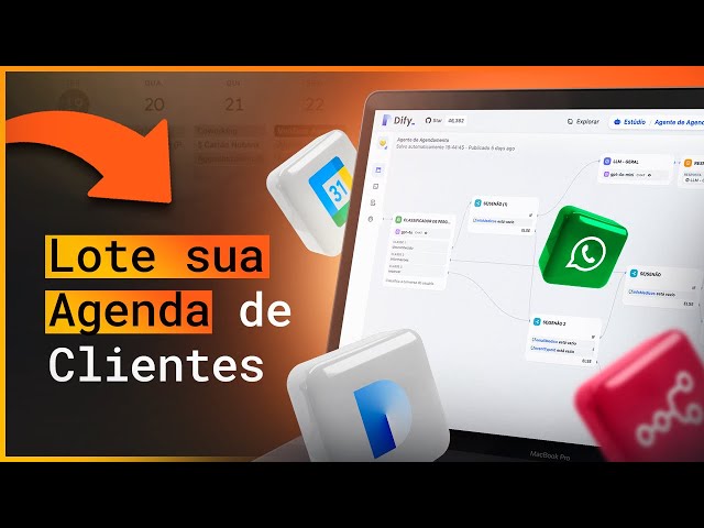 Esse Agente IA faz agendamentos automáticos | Dify + N8N