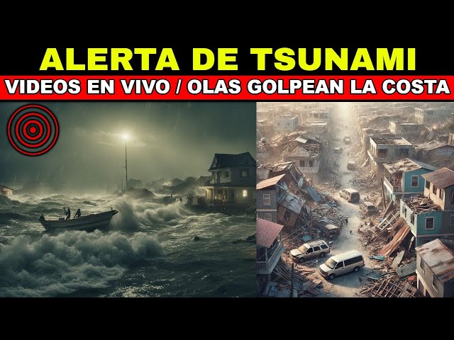 URGENTE: PRIMERAS OLAS DE TSUNAMI LLEGAN A MEXICO, HONDURAS Y PUERTO RICO, VIDEOS DEL TERREMOTO 8.0