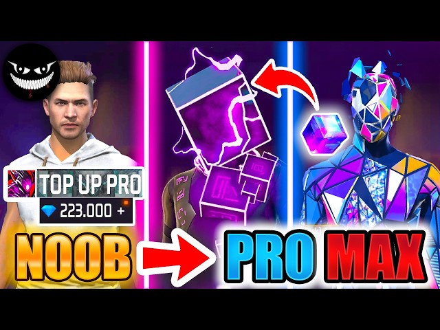 2024👉*MAGIC CUBE SKIN?*🔥200.000💎 Free Fire NOOB TO PRO