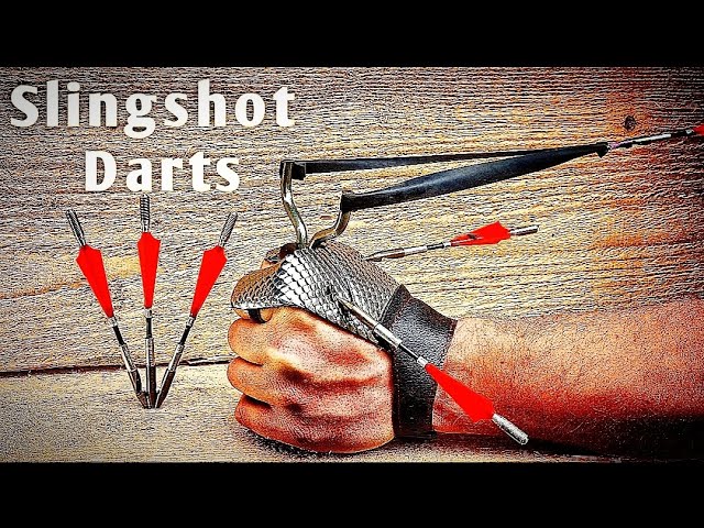 Slingshot Darts what could go Wrong | Testing the Dragon Scale Glove