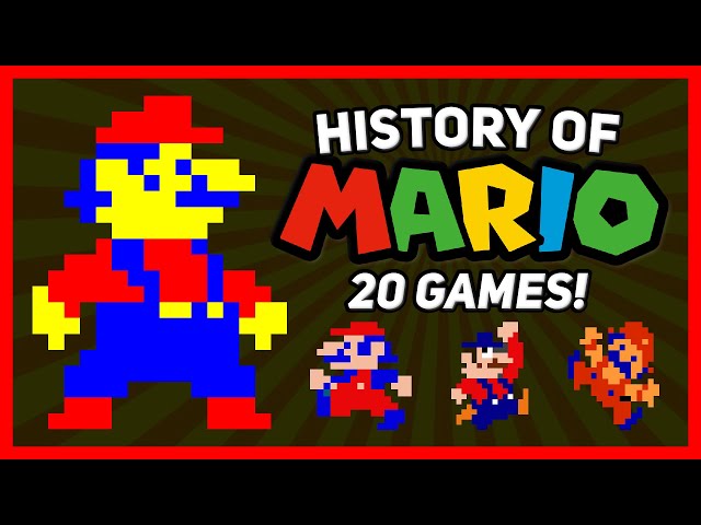 Complete Early History of Super Mario 🍄 (20 Games Explained!)