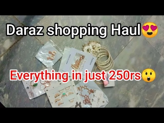 SHopping from daraz😍#shopping#vlog