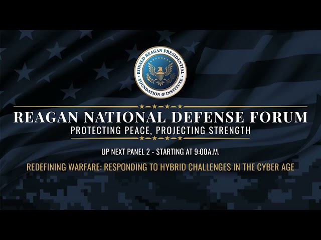 Reagan National Defense Forum 2022 - Presidential Learning Center