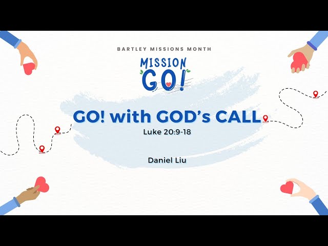 7 July 2024, Week 1, Go With God's Call, Bartley Mission Month, English Service  (SgSL) (CC)