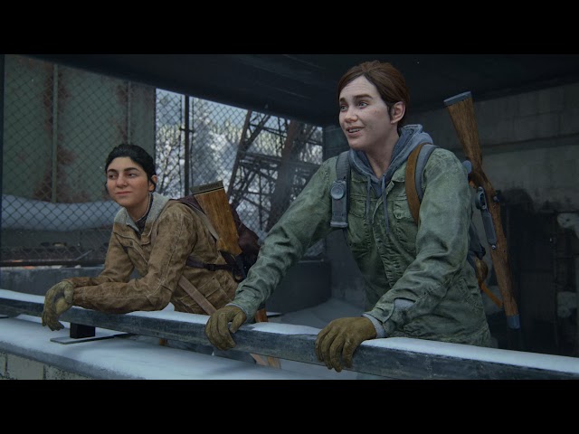 The Last of Us™ Part II 20210730181854 - Ellie and Dina Searches for Joel and Tommy in Snow