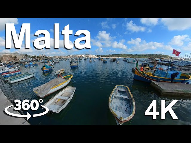 Explore Malta in VR | Guided Tour in 360 VR | 4K video