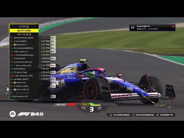 F1 24 Liga1 Saison 2 Großbritannien