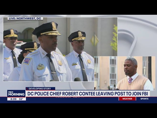 DC Police Chief Robert Contee retiring, heading to FBI | FOX 5 DC