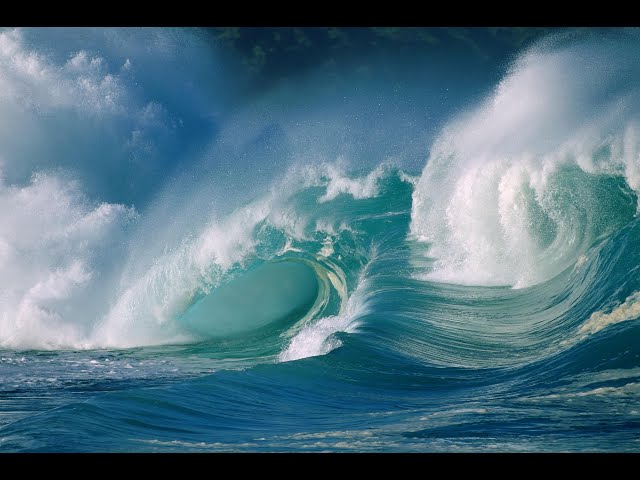 Gigantic Ocean, Ocean Waves, Fall Asleep Fast, Relaxing Music, Sleeping Music 60 min.