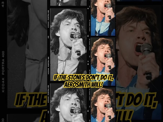 If the Stones Don't Do It, Aerosmith Will!#fec #rollingstones #mickjagger