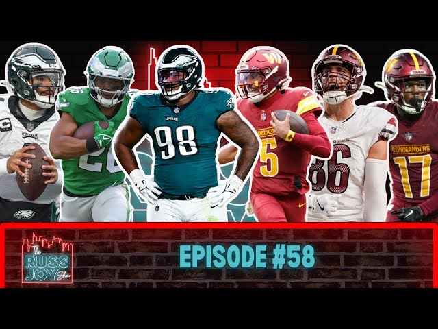 Eagles vs. Commanders Preview, Hurts Question, X Factor | Ep. 58 | 1/24/25 | The Russ Joy Show