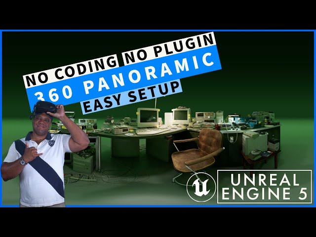 Unreal Engine 5 360 Panoramic EASY! | No coding No Plugins