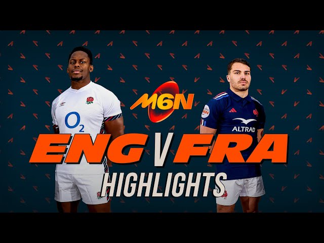 HIGHLIGHTS - England v France | 2025 Six Nations