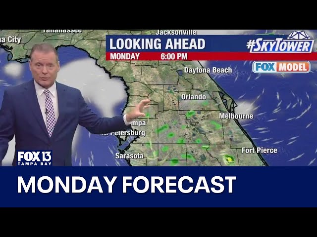 Tampa weather | Monday forecast