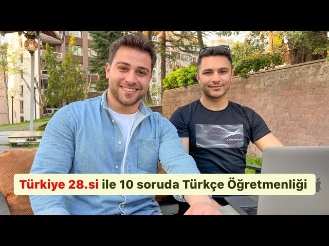 Türkiye 28.si ile 10 soruda Türkçe öğretmenliği nedir? ￼@turkcesayfam