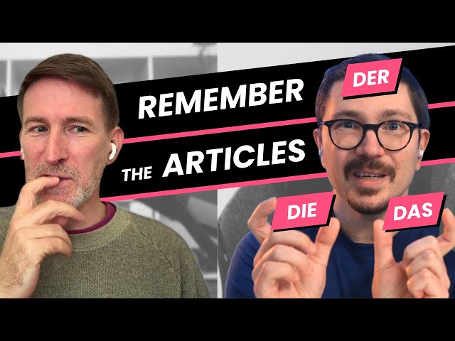 Der, Die, Das – How to Learn German Genders & Articles - German Learning Lab Podcast - 004