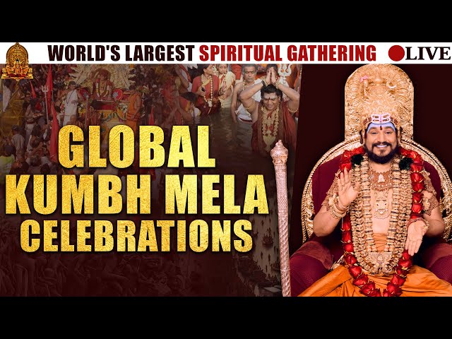 🔴 Global Kumbh Mela 2025: Sacred Amrit Snan  Celebrations Worldwide