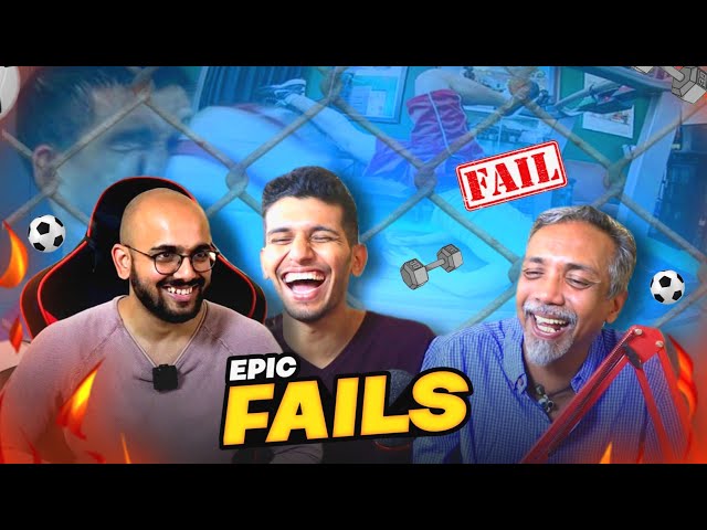 NORMIES REACT TO EPIC FAILS ft Gym Fails, Sport fails and more