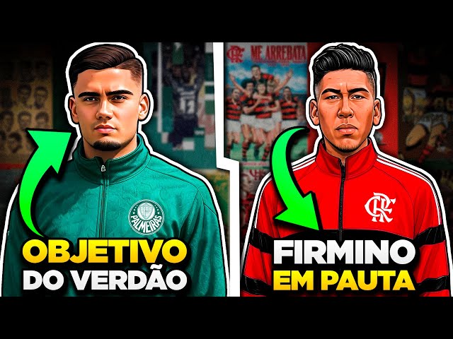 ANDREAS PEREIRA JOGADOR DO PALMEIRAS | Firmino NO FLAMENGO - Mercado da Bola