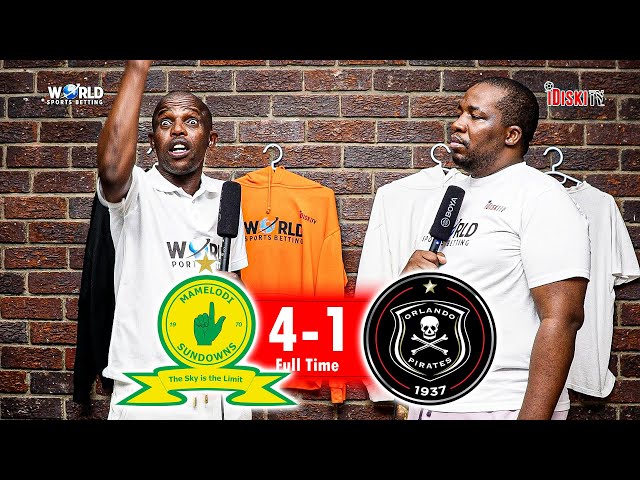 Thats Why I Question Jose Riveiro | Mamelodi Sundowns 4-1 Orlando Pirates | Junior Khanye