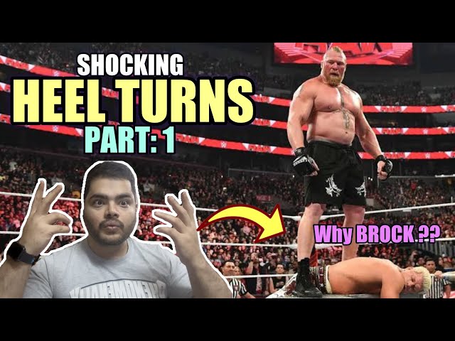 WWE Reaction: INSANE Heel Turns No One Saw Coming! (Part 1)