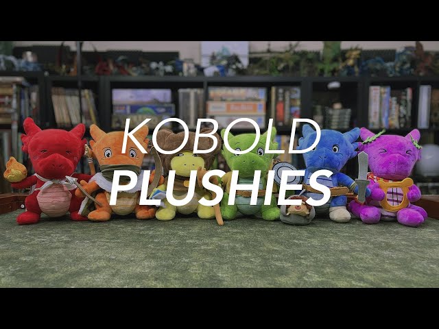 Kobold Plushies Tabletop-Gaming-Inspired Stuffed Animals