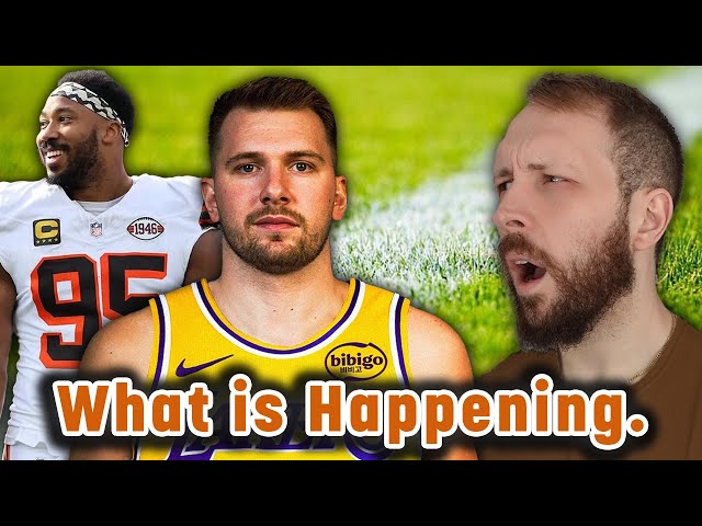 Myles Garrett Wants Out, Luka Gets Traded, & Our NFL Award Picks - Bran Coverage Podcast 2/4