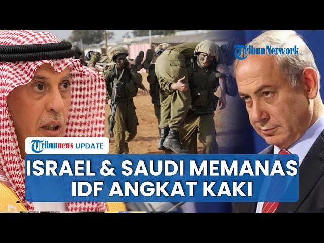 Rangkuman Konflik Israel-Hamas: Zionis & Arab Saudi Memanas, IDF Angkat Kaki dari Koridor Utama Gaza