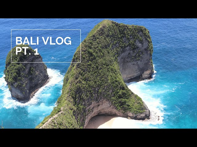 🌸 bali, indonesia vlog (pt.1) | arriving & visiting nusa penida